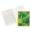 Caspari Bridge|Palm Fronds Bridge Tally Sheets - 12 Per Package