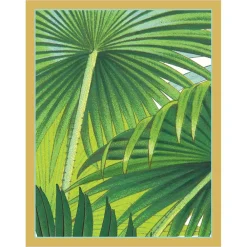 Caspari Bridge|Palm Fronds Bridge Tally Sheets - 12 Per Package