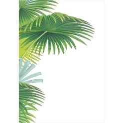 Caspari Invitations|Palm Fronds Invitations in Foil - 8 Blank Invitations & 8 Envelopes