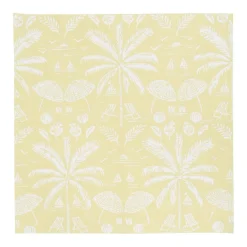 Caspari Paper Cocktail Napkins|Palms And Parasols Key Lime Cocktail Napkins - 20 Per Package