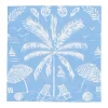 Caspari Paper Cocktail Napkins|Palms And Parasols Ocean Cocktail Napkins - 20 Per Package