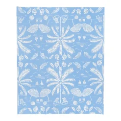 Caspari Paper Guest Towels|Palms And Parasols Ocean Guest Towel Napkins - 15 Per Package
