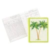 Caspari Bridge|Palms Bridge Tally Sheets - 12 Per Package