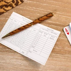 Caspari Bridge|Palms Bridge Tally Sheets - 12 Per Package