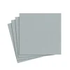 Caspari Cocktail Party|Graduation Celebration|Paper Linen Solid Cocktail Napkins in Silver - 15 Per Package