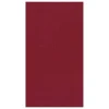 Caspari Christmas Napkins|Graduation Celebration|Paper Linen Solid Guest Towel Napkins in Cranberry - 12 Per Package