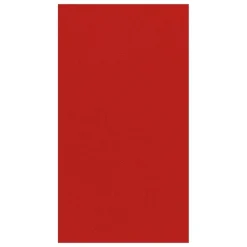 Caspari Christmas Napkins|Graduation Celebration|Paper Linen Solid Guest Towel Napkins in Red - 12 Per Package