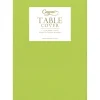 Caspari Bridal Shower|Table Linens|Paper Linen Solid Table Cover in Lime Green - 1 Each