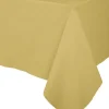 Caspari Graduation Celebration|Engagement Party|Paper Linen Solid Table Cover in Gold - 1 Each