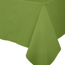 Caspari Easter|Table Linens|Paper Linen Solid Table Cover in Leaf Green - 1 Each