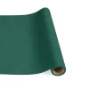 Caspari Graduation Celebration|Engagement Party|Paper Linen Solid Table Runner in Hunter Green - 1 Each