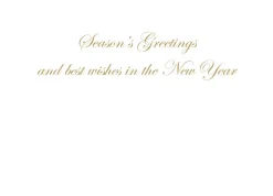 Caspari Christmas And Holiday Cards|Boxed Holiday Cards|Partridge in a Pear Tree Foil Embossed Large Boxed Christmas Cards - includes 10 Cards & Envelopes