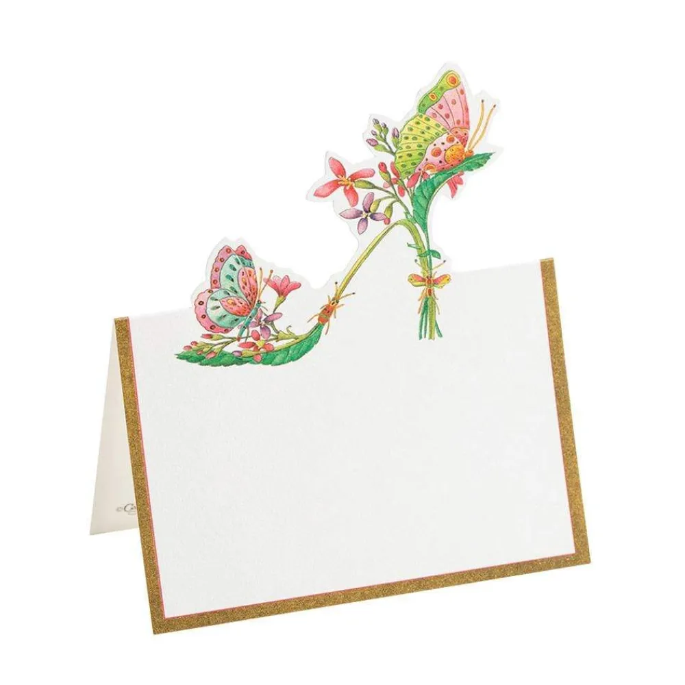 Caspari Place Cards|Parvaneh's Shoes Place Cards Die Cut Package 8 In