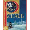 Caspari Christmas And Holiday Cards|Boxed Holiday Cards|Peace Large Boxed Christmas Cards - includes 15 cards & envelopes