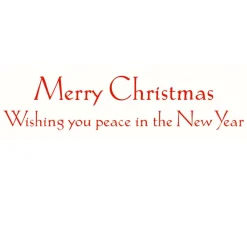 Caspari Christmas And Holiday Cards|Boxed Holiday Cards|Peace Large Boxed Christmas Cards - includes 15 cards & envelopes