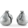 Vagabond House Engagement Party|Salt & Pepper Shakers|Pear with Leaf Salt & Pepper Set
