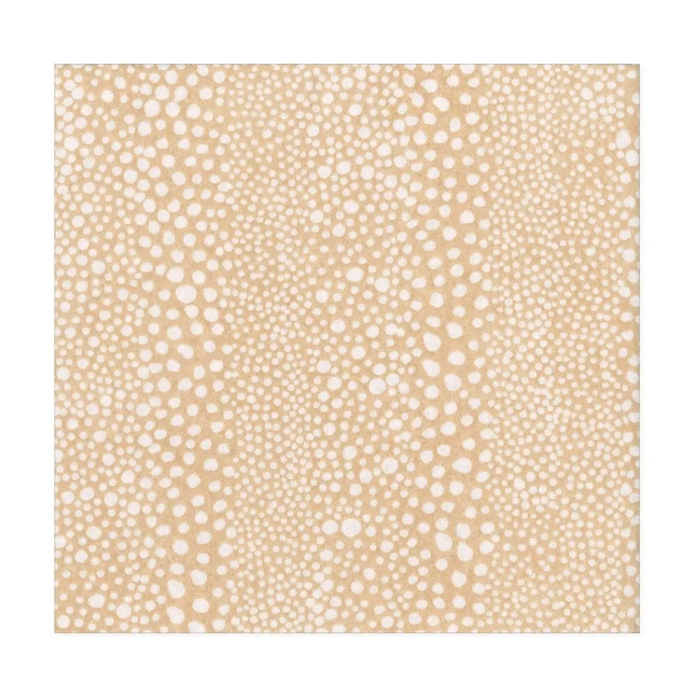 Caspari Graduation Celebration|Engagement Party|Pebble Paper Linen Luncheon Napkins in Beige - 15 Per Package