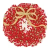 Caspari Christmas Napkins|Pepperberry Die-Cut Napkins - 15 Per Pckage