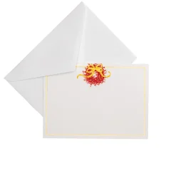 Caspari Correspondence Cards|Pepperberry Foil Correspondence Cards - includes 20 Cards