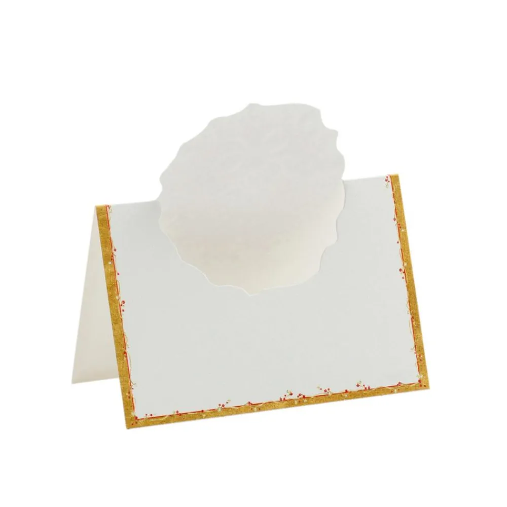 Caspari Place Cards|Pepperberry Place Cards Die Cut Package 8 In