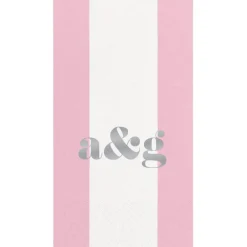 Personalization by Caspari Mother'S Day|Personalized Double Initial Bandol Stripe Guest Towel Napkins