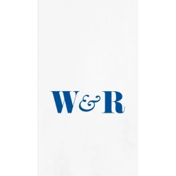 Personalization by Caspari Bridal Shower|Personalized Double Initial Guest Towel Napkins