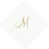 Personalization by Caspari Mother'S Day|Personalized Single Initial Cocktail Napkins