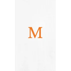 Personalization by Caspari Bridal Shower|Mother'S Day|Personalized Single Initial Guest Towel Napkins