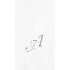 Personalization by Caspari Bridal Shower|Mother'S Day|Personalized Single Initial Guest Towel Napkins