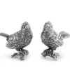 Vagabond House Salt & Pepper Shakers|Pewter Song Birds Salt & Pepper Set