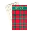 Caspari Bridge|Plaid Bridge Score Pad - 1 Each
