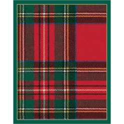 Caspari Bridge|Plaid Bridge Tally Sheets - 12 Per Package