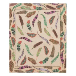 Caspari Paper Guest Towels|Plumage Guest Towels - includes 15 Guest Towels