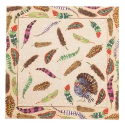 Caspari Paper Luncheon Napkins|Plumage Luncheon Napkins - includes 20 Luncheon Napkins