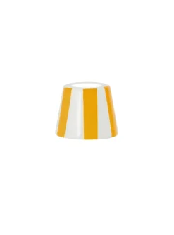 Zafferano Lamps & Candle Holders|Poldino Micro Ceramic Lido Shade - Yellow
