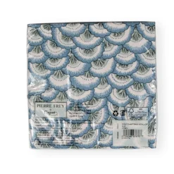 Caspari Paper Luncheon Napkins|Pontchartrain Scallop Blue Luncheon Napkins - 20 Per Package