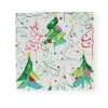Caspari Christmas Napkins|Paper Luncheon Napkins|Pop Christmas Luncheon Napkins - 20 Per Package
