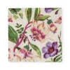 Caspari Bridal Shower|Paper Cocktail Napkins|Porcelain Blooms Ivory Cocktail Napkins - 20 Per Package