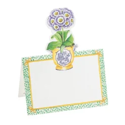 Caspari Easter|Place Cards|Primroses Place Cards Die Cut Package 8 In
