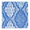 Caspari Paper Luncheon Napkins|Provençal Cotton Blue Luncheon Napkins - 20 Per Package
