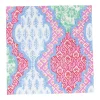 Caspari Paper Luncheon Napkins|Provençal Cotton Pink Multi Luncheon Napkins - 20 Per Package