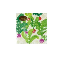 Caspari Paper Luncheon Napkins|Radish Patch Luncheon Napkins - 20 Per Package