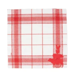 Caspari Paper Luncheon Napkins|Red Barn Luncheon Napkins - 20 Per Package