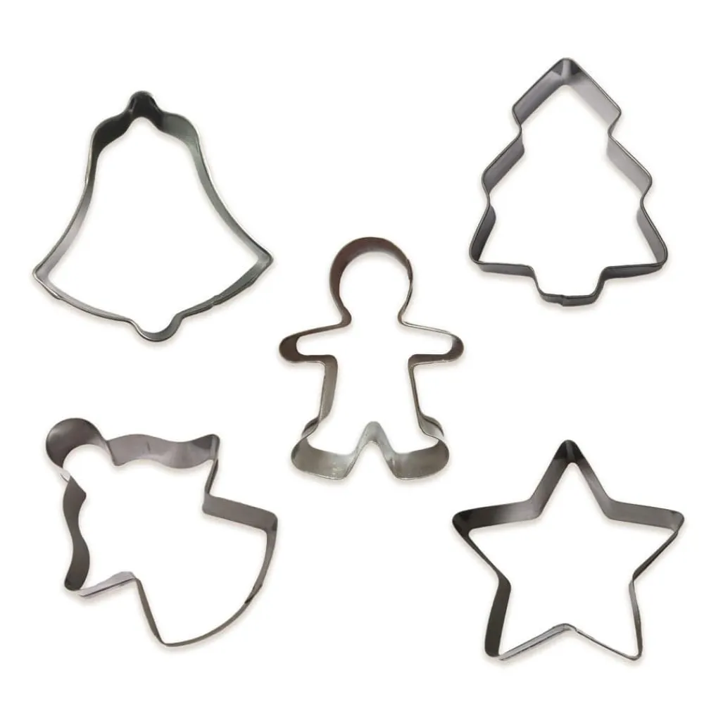 Caspari Christmas Crackers|Celebration Crackers|Ribbon Stripe Wreath Christmas Cracker - 6 per Box