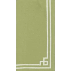 Caspari Kitchen Essentials|Table Linens|Rive Gauche Cotton Tea Towel in Moss Green - 1 Each