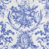 Caspari Paper Dinner Napkins|Romantic Toile Blue Dinner Napkins - 20 Per Package