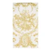 Caspari Paper Guest Towels|Romantic Toile Gold Guest Towel Napkins - 15 Per Package