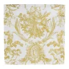 Caspari Paper Luncheon Napkins|Romantic Toile Gold Luncheon Napkins - 20 Per Package