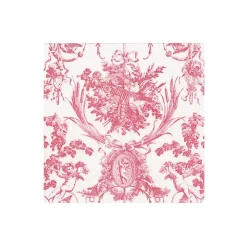 Caspari Boxed Cocktail Napkins|Romantic Toile Rose Boxed Cocktail Napkins - 40 Per Box