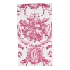 Caspari Paper Guest Towels|Romantic Toile Rose Guest Towel Napkins - 15 Per Package